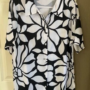 Floral swimsuit cover